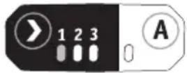 Flex IW 1/2" 750 18.0-EC - Para seleccionar el modo «A»: - 1