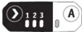 Flex IW 1/2" 750 18.0-EC - Aby wybrać tryb „A”, należy: - 8