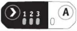 Flex IW 1/2" 750 18.0-EC - Чтобы выбрать режим «А», выполните следующее. - 3