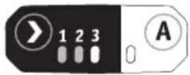 Flex IW 1/2" 750 18.0-EC - Norėdami pasirinkti „A“ režimą: - 2