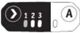 Flex IW 1/2" 750 18.0-EC - Pentru a selecta modul „A“: - 1