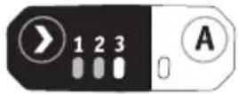 Flex IW 1/2" 750 18.0-EC - Om de "A"-modus te selecteren: - 2