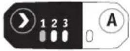 Flex IW 1/2" 750 18.0-EC - Az „A” mód kiválasztásához: - 5