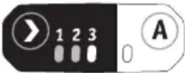 Flex IW 1/2" 750 18.0-EC - Para selecionar o modo de controlo de condução: - 2