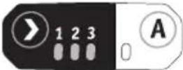 Flex IW 1/2" 750 18.0-EC - Sådan vælges "A"-funktionen: - 7