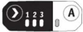 Flex IW 1/2" 750 18.0-EC - Om de "A"-modus te selecteren: - 4