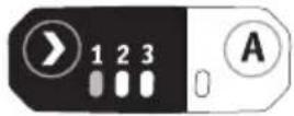Flex IW 1/2" 750 18.0-EC - Výběr režimu „A“: - 1
