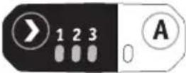Flex IW 1/2" 750 18.0-EC - Om de "A"-modus te selecteren: - 7