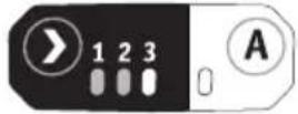 Flex IW 1/2" 750 18.0-EC - Om de "A"-modus te selecteren: - 6