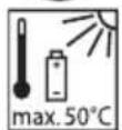 Flex IW 1/2" 18.0-EC - Symboler på apparatet - 4