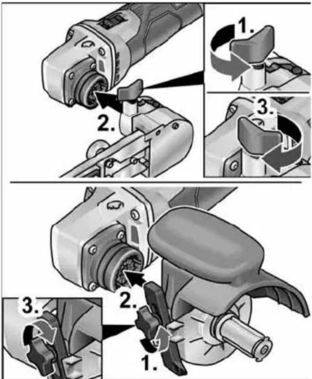 Flex LKE 152 18-EC - Takımların montajı - 3