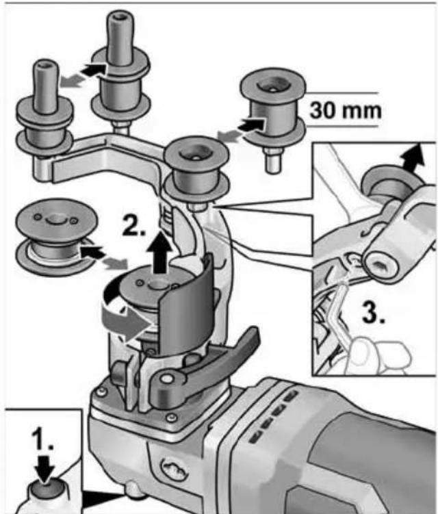 Flex LKE 152 18-EC - Skifte hjul - 1