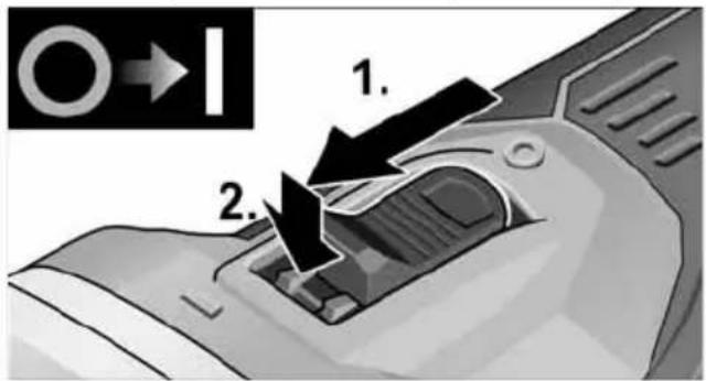 Flex LKE 152 18-EC - In- en uitschakelen - 2