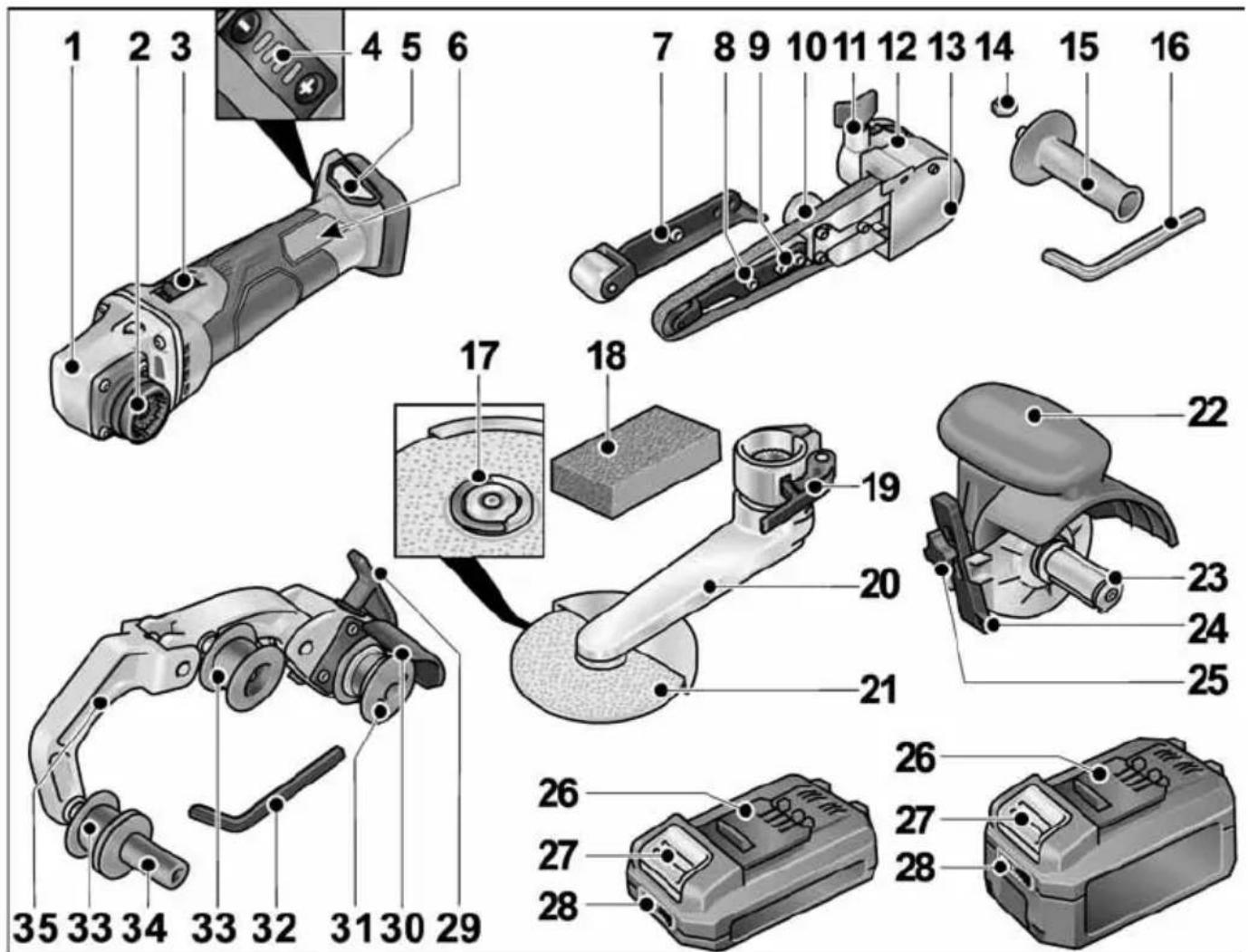 Flex LKE 152 18-EC - Dintr-o singură privire - 1