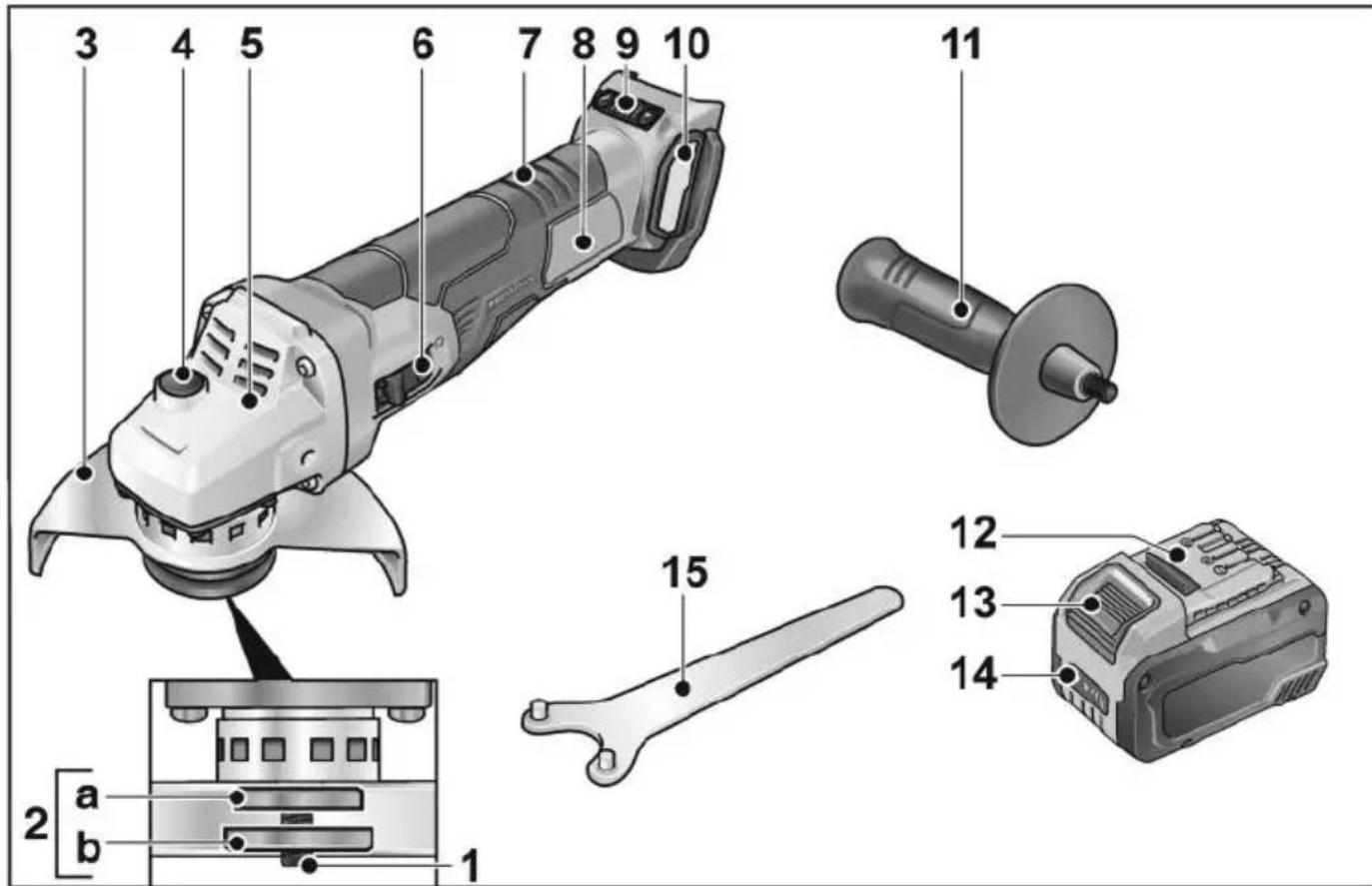 Flex L 125 18.0-EC LD - Na prvý pohl'ad - 1