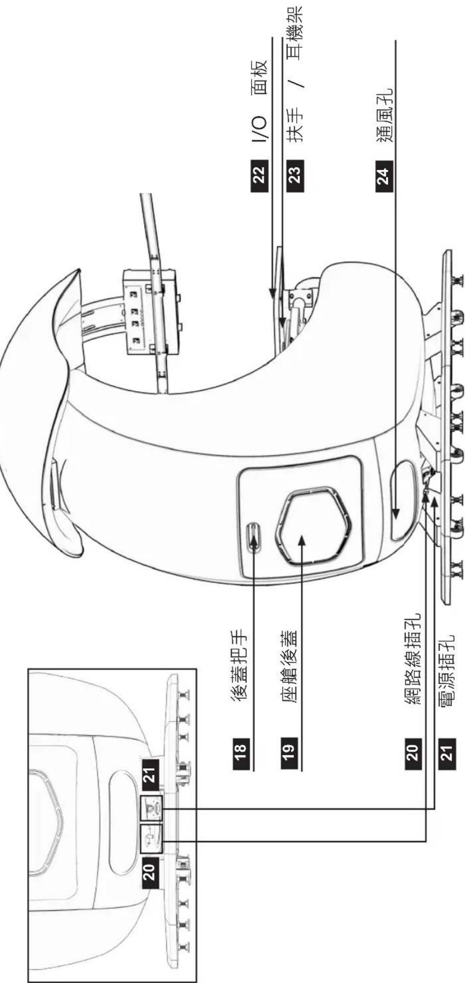 COOLER MASTER ORB X - 零件名稱與功能 C - 1