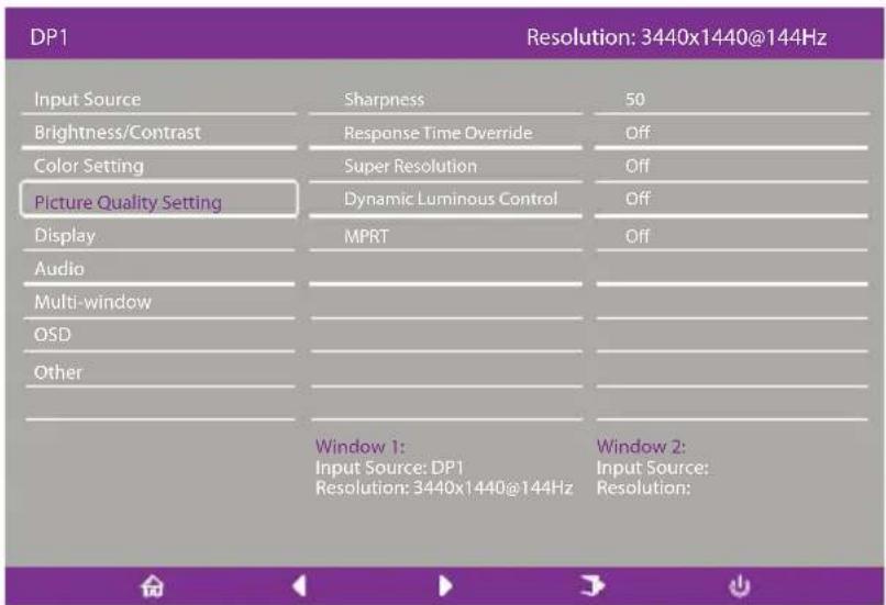 CM Storm GM34-CW - Menu główne - 4