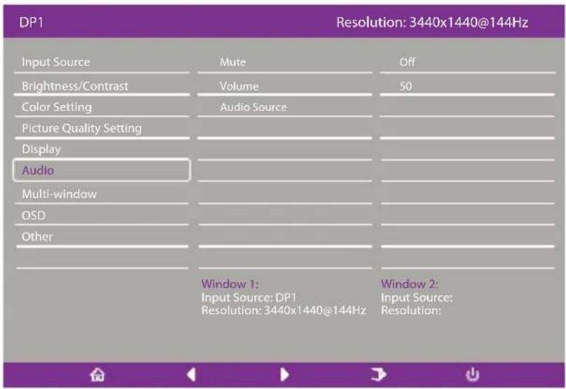 CM Storm GM34-CW - Menu principale - 6