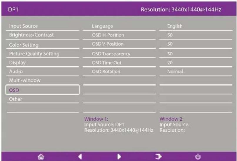 CM Storm GM34-CW - Menu główne - 8
