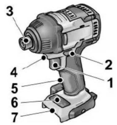 Flex IW 3/4" 18.0-EC - Panorâmica da máquina - 1