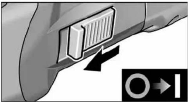 Flex SE 14-2 150 - Switching the electric power tool on and off - 1