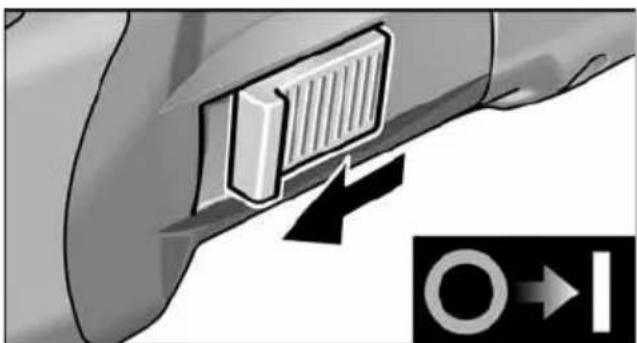 Flex SE 14-2 125 - Accendere e spegnere l'elettroutensile - 1