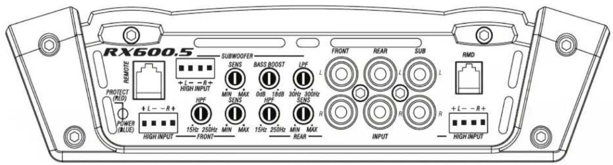 PHOENIX GOLD RX250.1 - REMOTE BASS LEVEL CONTROL (RBC) - 1