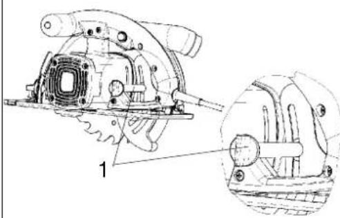 Bavaria by Einhell BHS 55 - Schnittiefe einstellen - 1
