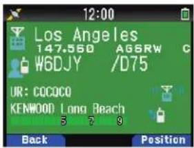 12:00 Los Angeles 147.550 AGSRW C W6DJY /D75 UR: COCQCO KENWOOD Long Beach Back Position