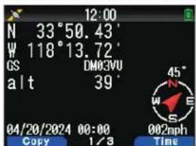 KENWOOD TH-D75A - Mode de fonctionnement GPS intégré - 2