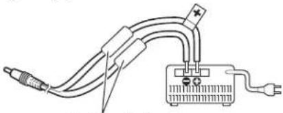 KENWOOD TH-D75A - CONNEXION À UNE ALIMENTATION RÉGULÉE - 1
