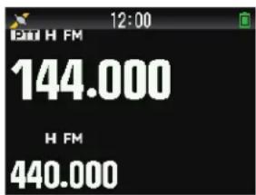 12:00 H FM 144.000 H FM 440.000