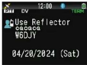 DV 12:00 TERM Use Reflector W6DJY 04/20/2024 (Sat)