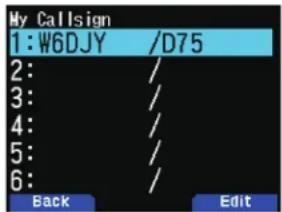 KENWOOD TH-D75A - MON INDICATIF - 1