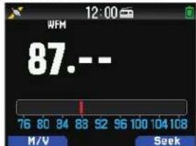 12:00 WFM 87.-- 76 80 84 88 92 96 100 104 108 M/V Seek