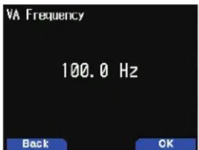 KENWOOD TH-D75A - Fréquence d'alerte vocale - 1