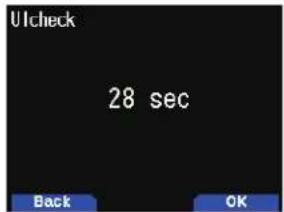 UIcheck 28 sec Back OK