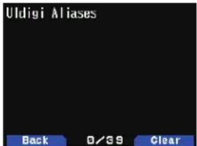 Uldigi Aliases Back D/39 Clear