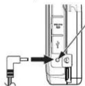 KENWOOD TH-D75A - Pour charger le bloc-piles avec le chargeur de batterie fourni - 1
