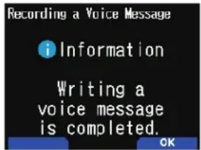 KENWOOD TH-D75A - ENREGISTREMENT DE MESSAGES VOCAUX - 6