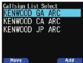 KENWOOD TH-D75A - Modification de l'indicatif - 1