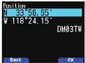 Position N 33°56.65' W 118°24.15' DM03TW Back OK