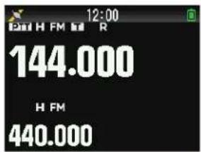 12:00 H FM R 144.000 H FM 440.000
