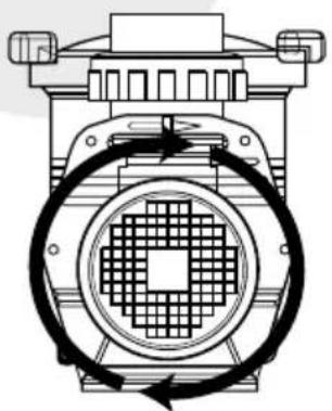 Waterco Hydrostorm High Performance - DRAAIING VAN EEN DRIE-FASEPOMP - 1