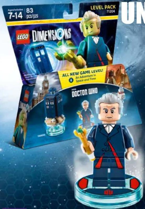 LEGO Ideas Doctor Who 21304 - VOYAGE AVEC LE DOCTEUR DANS 83 pcs/pcs LEVEL PACK 71204 UNE AUTRE DIMENSION - 1