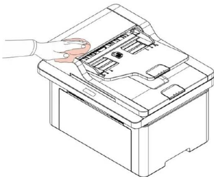 PANTUM BM2300 - Veuillez nettoyer l'imprimante en suivant les étapes suivantes : - 2
