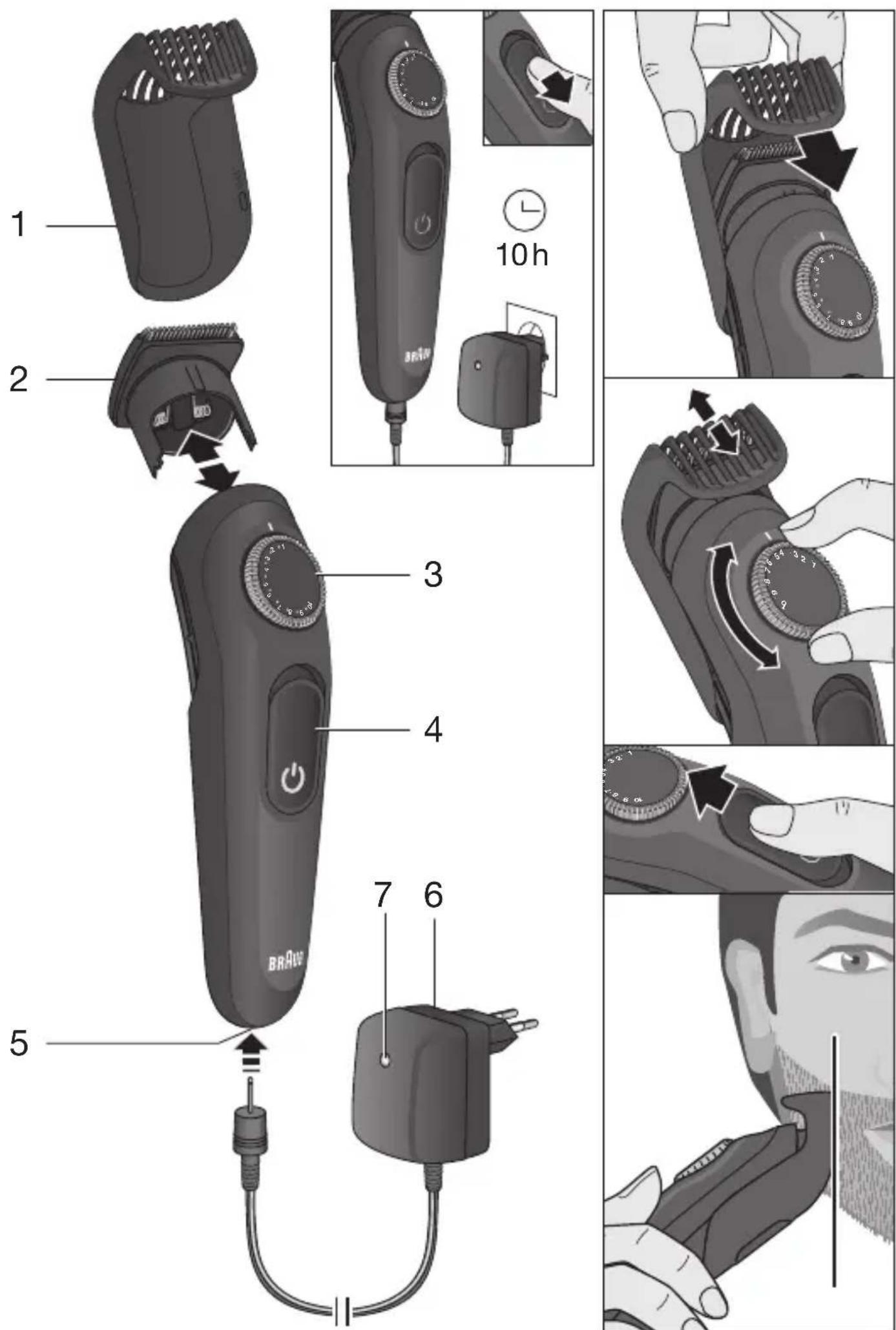 BRAUN BT3411 - 1