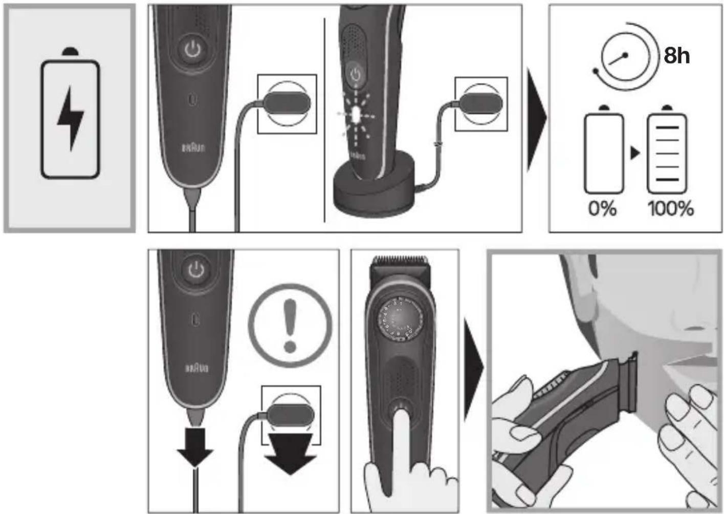 BRAUN BT3440 - Type 5517 - 9