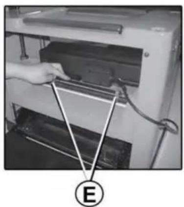 Vevor Thickness Planer M1B-LS-3301 - RÉGLAGE DU NIVEAU DU CORPS DU - 4