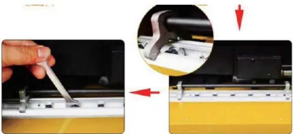Vevor Thickness Planer M1B-LS-3301 - Install the knife blade - 2